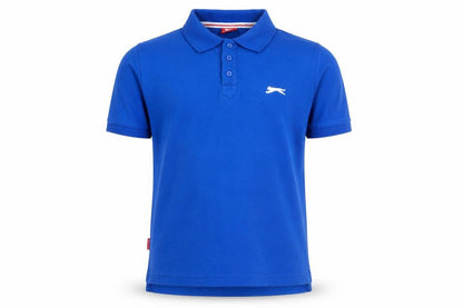 Slazenger Boys Blue   Basic Polo Size 11-12 Years