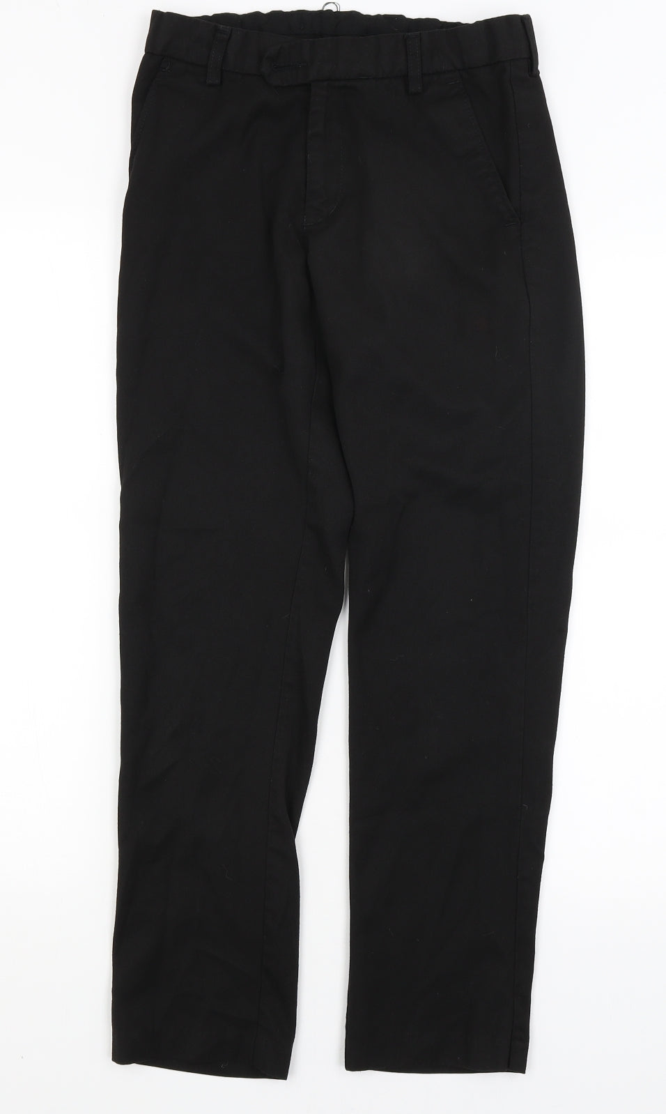 Preworn Womens Black   Trousers  Size 8 L27 in