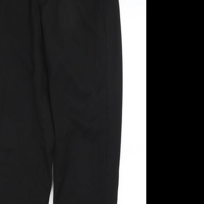 Preworn Womens Black   Trousers  Size 8 L27 in