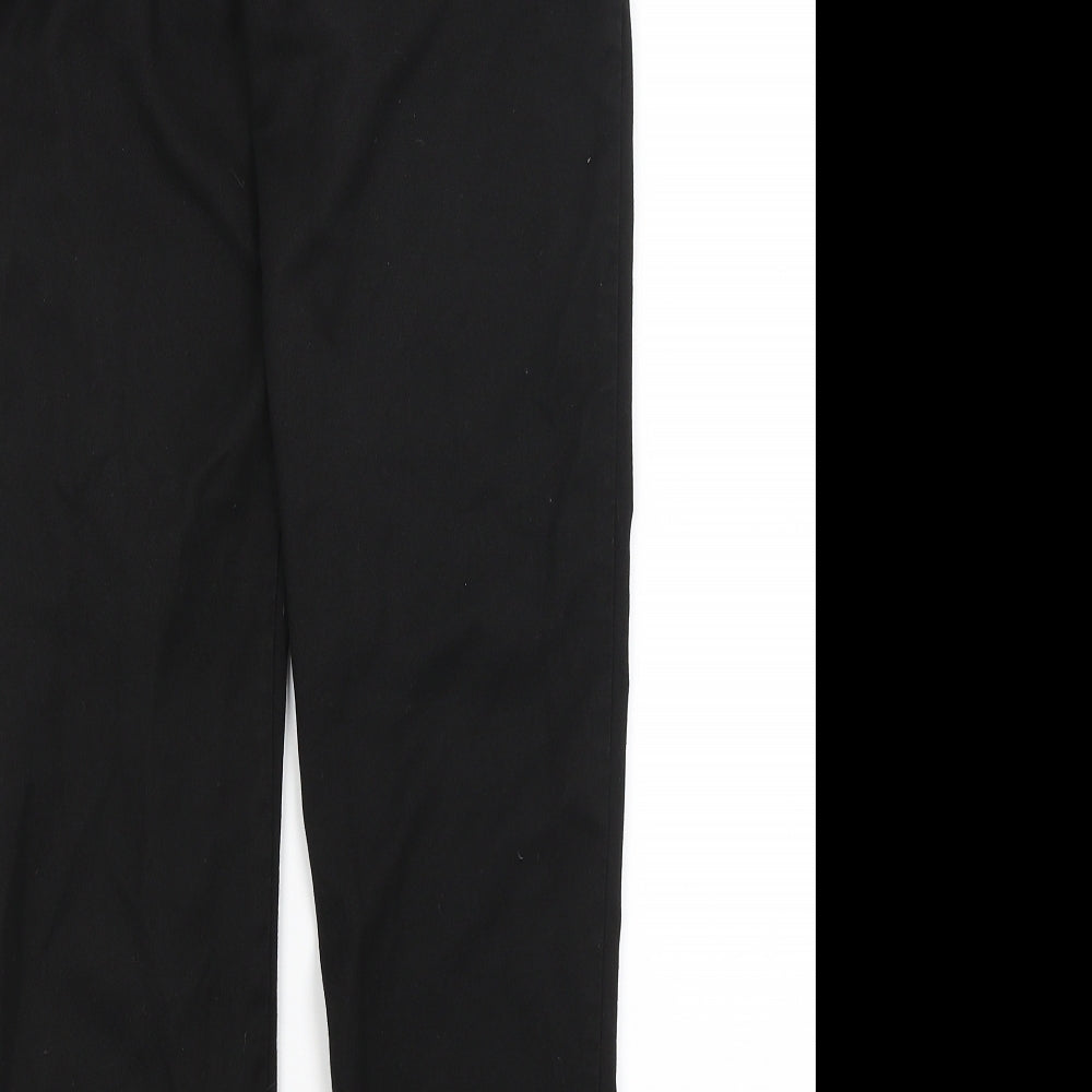 Preworn Womens Black   Trousers  Size 8 L27 in