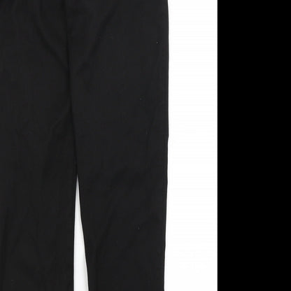 Preworn Womens Black   Trousers  Size 8 L27 in