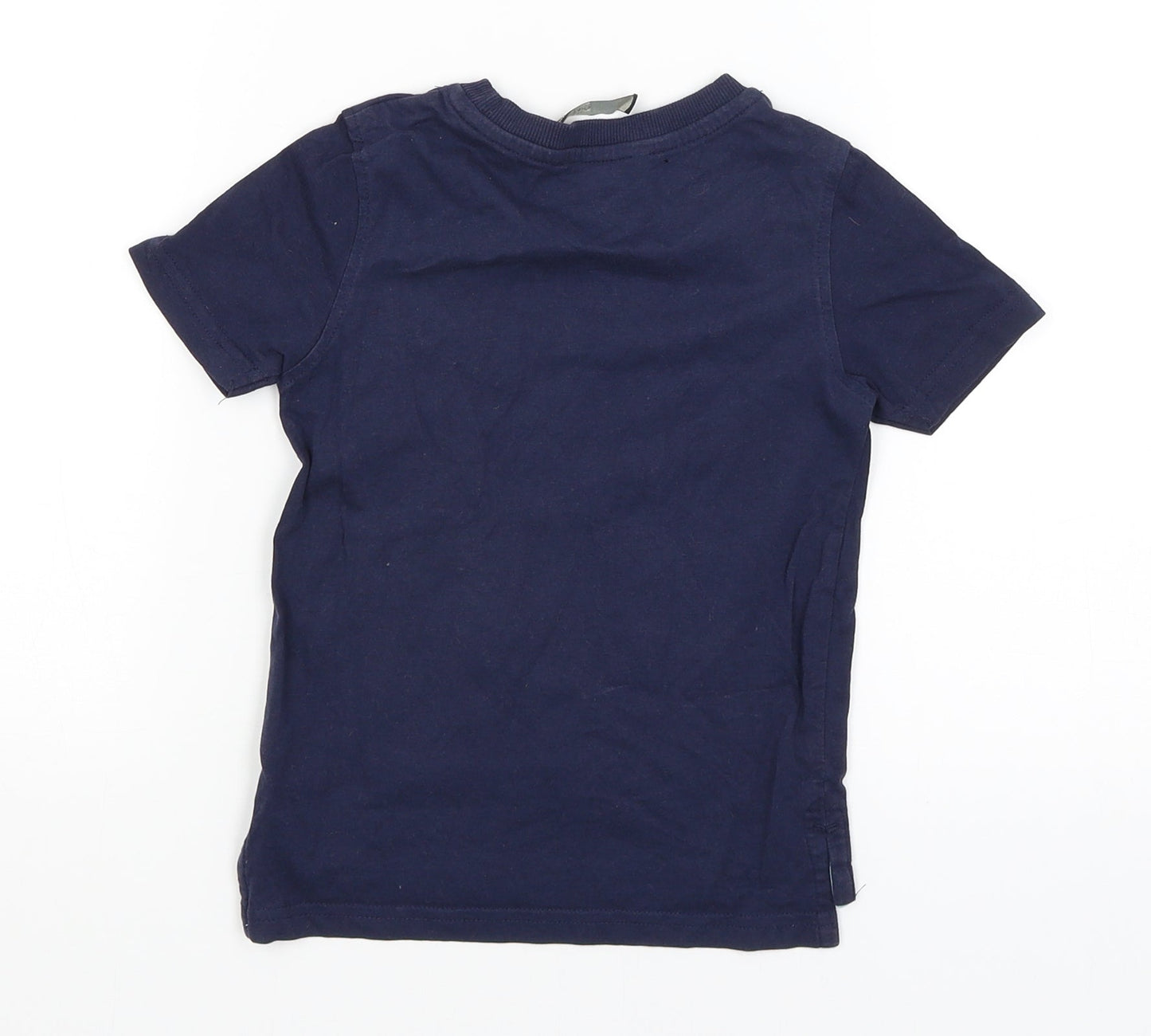 George Boys Blue   Basic T-Shirt Size 2-3 Years  - Play it Cool