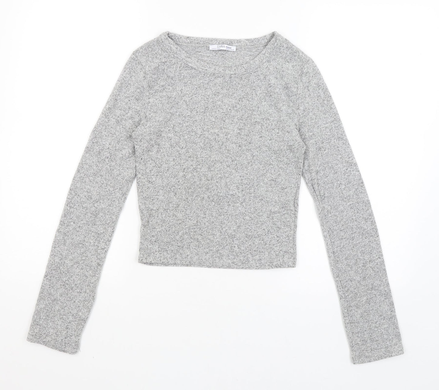 Zara Womens Grey   Pullover Jumper Size S