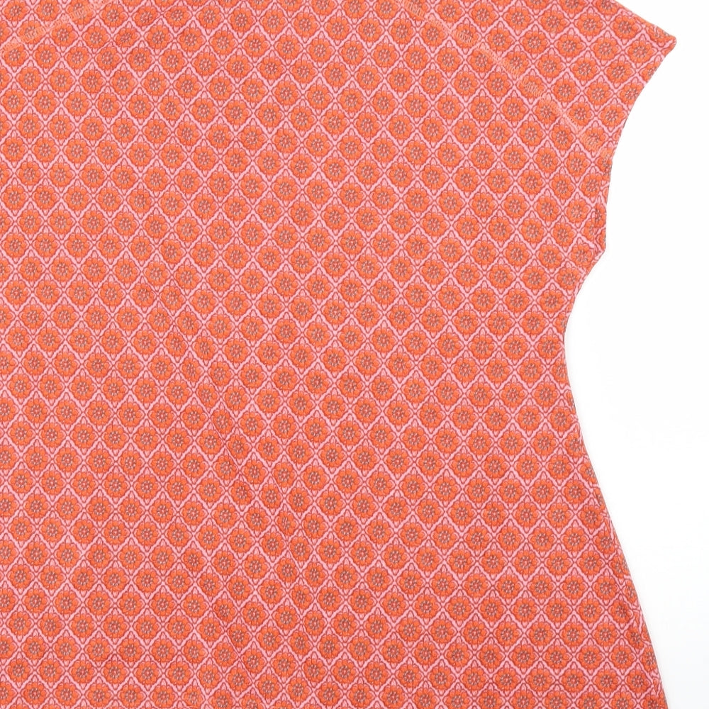 NEXT Womens Pink Floral  Basic Blouse Size 14