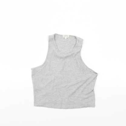 River Island Womens Grey   Cropped Tank Size 10