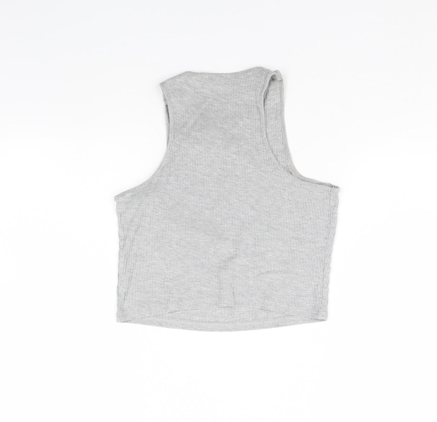 River Island Womens Grey   Cropped Tank Size 10