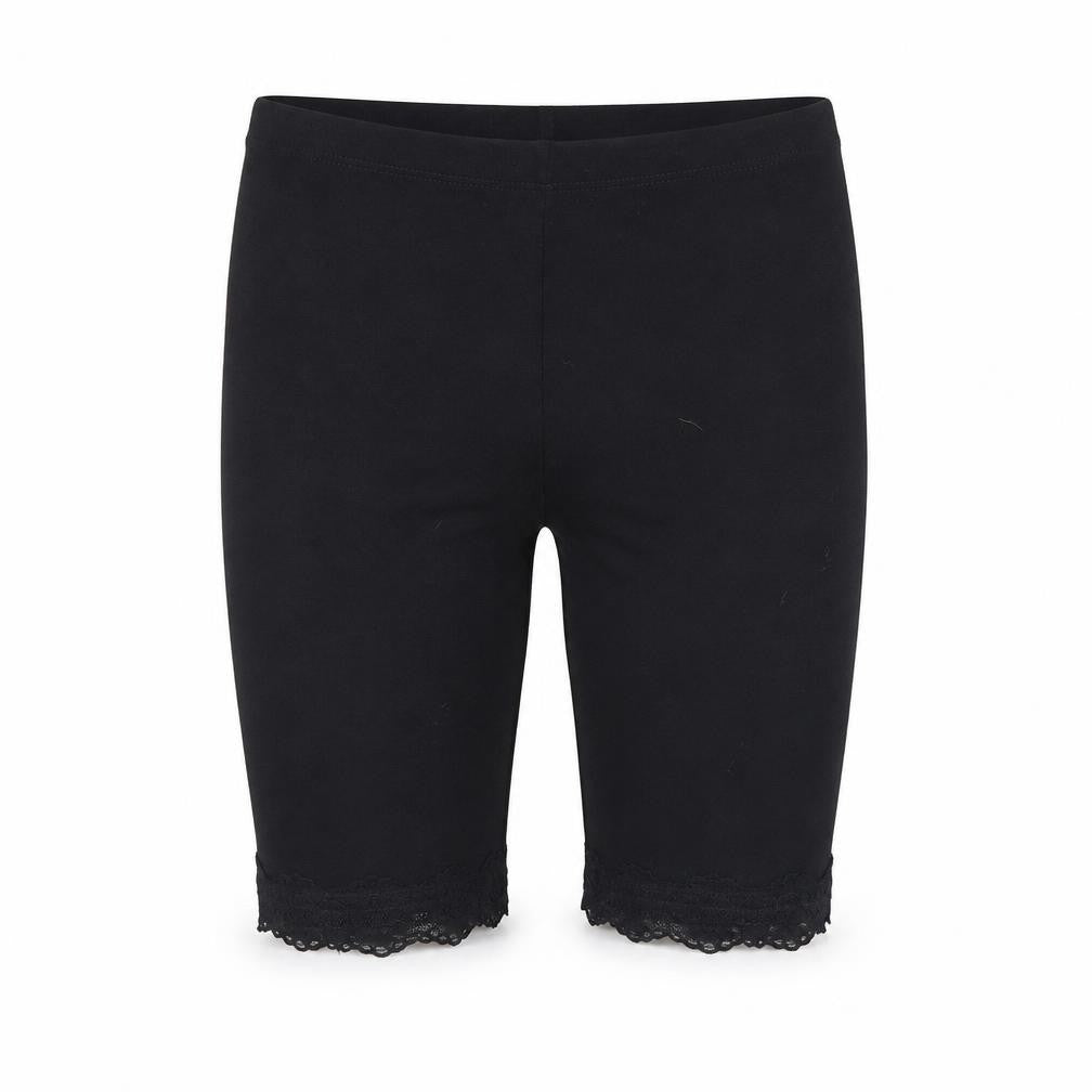 Topshop Womens Black   Compression Shorts Size 8