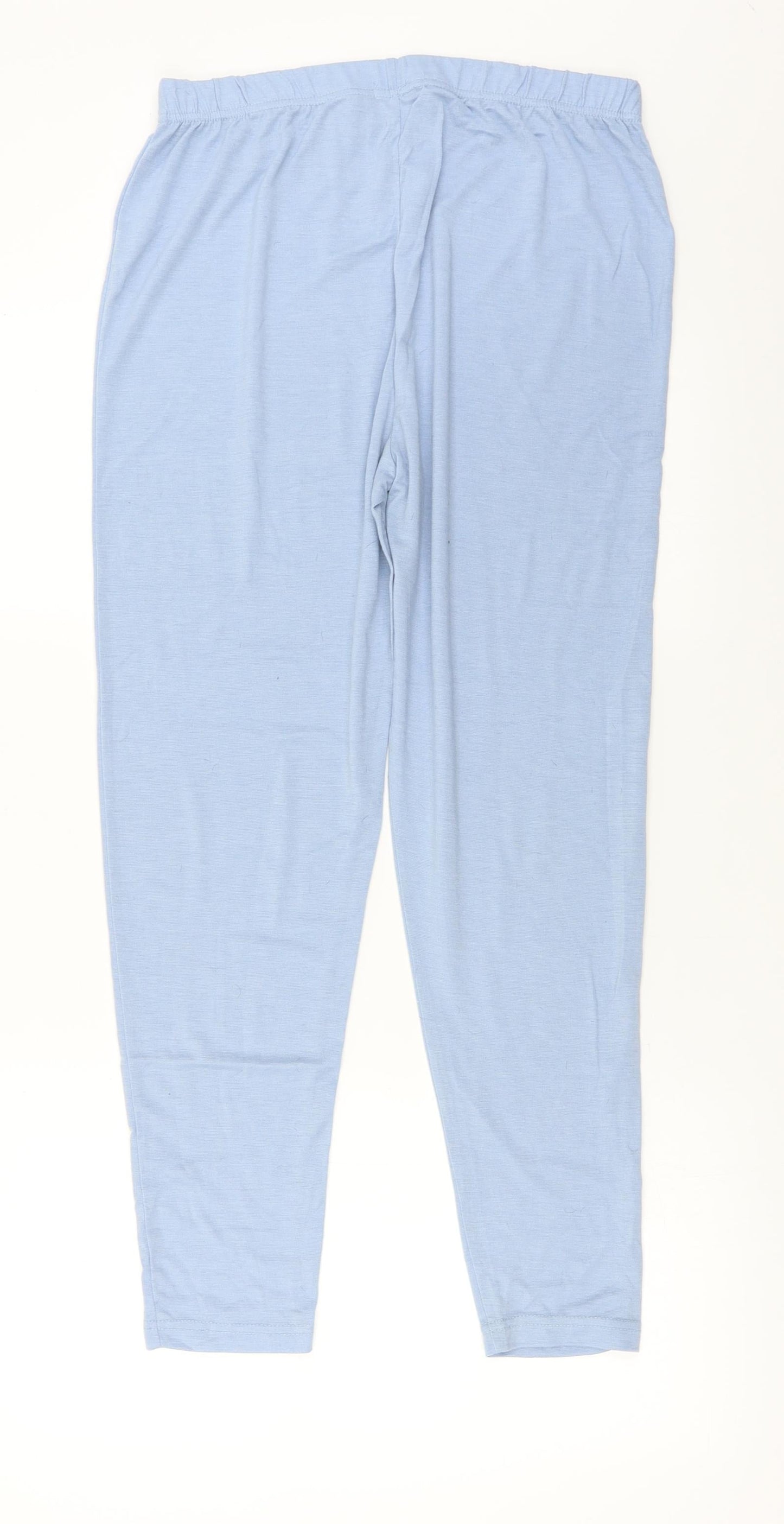 Boohoo  Womens Blue   Trousers  Size 12 L23 in