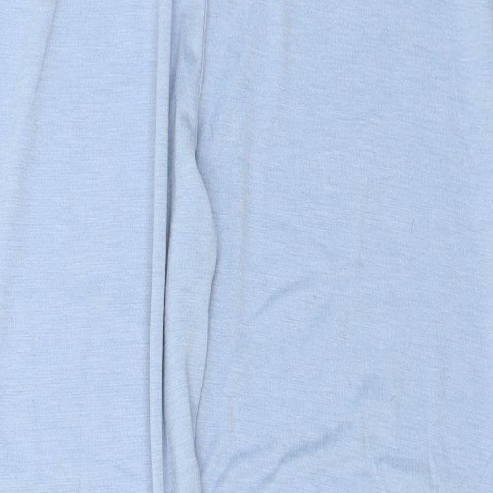 Boohoo  Womens Blue   Trousers  Size 12 L23 in