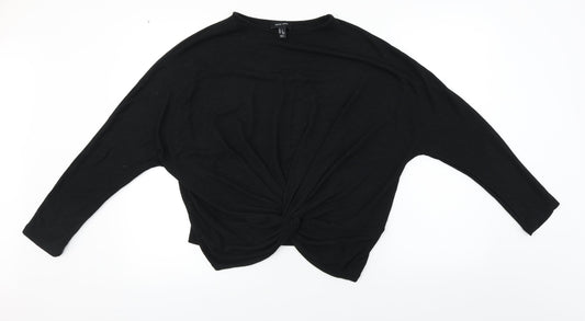 New Look  Womens Black   Basic T-Shirt Size L