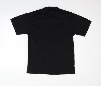 Preloved Preworn Womens Black   Basic T-Shirt Size M - Back