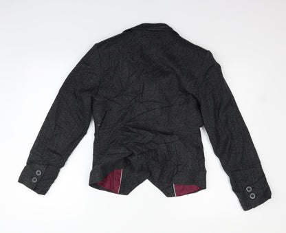Next Womens Grey   Jacket Blazer Size 8