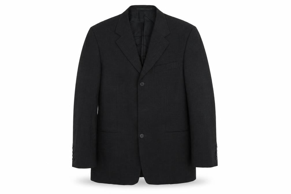 Roman Mens Black   Jacket Blazer Size 38