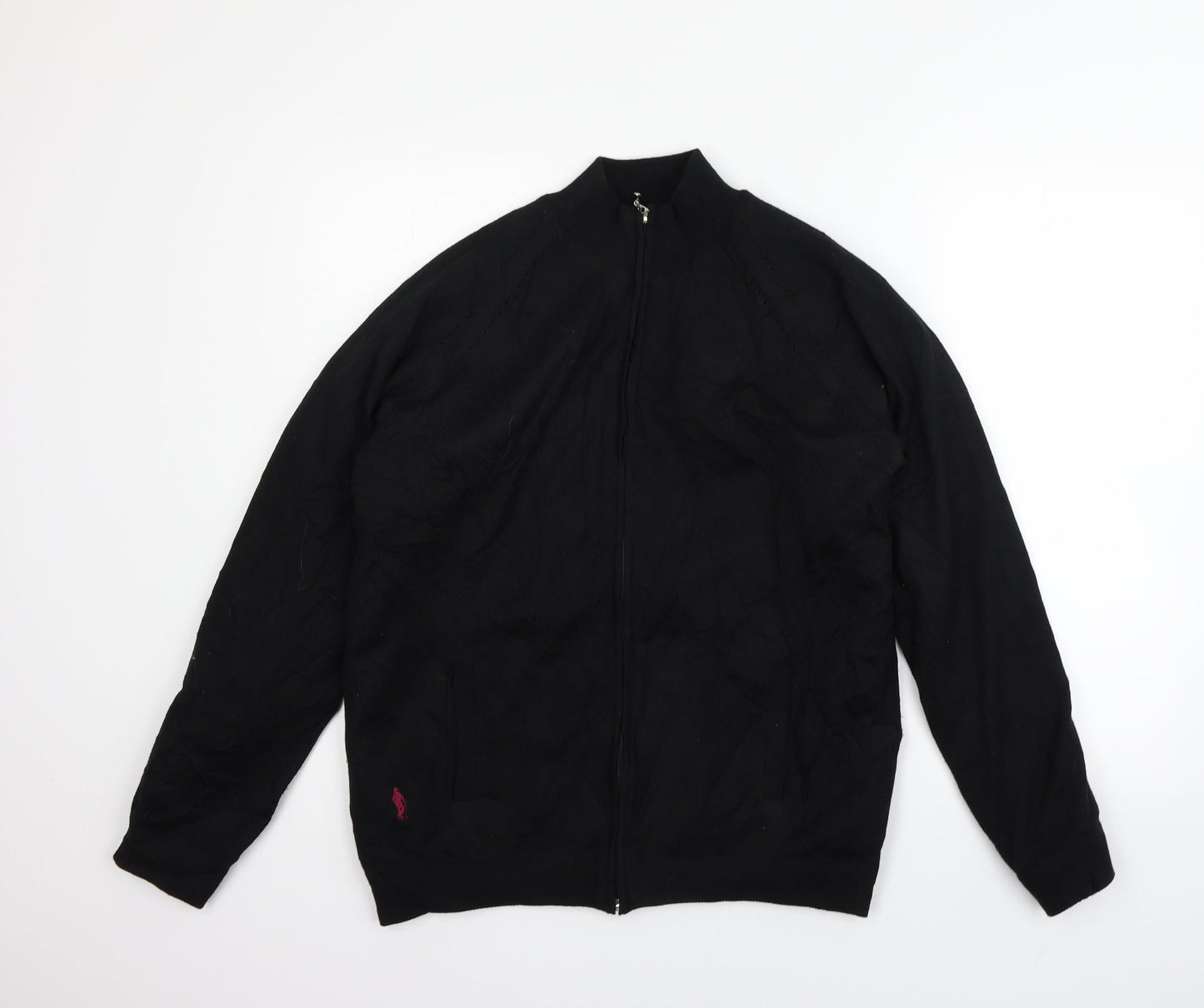 Glenmoor Mens Black   Jacket Coat Size M
