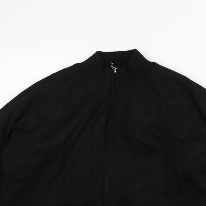 Glenmoor Mens Black   Jacket Coat Size M