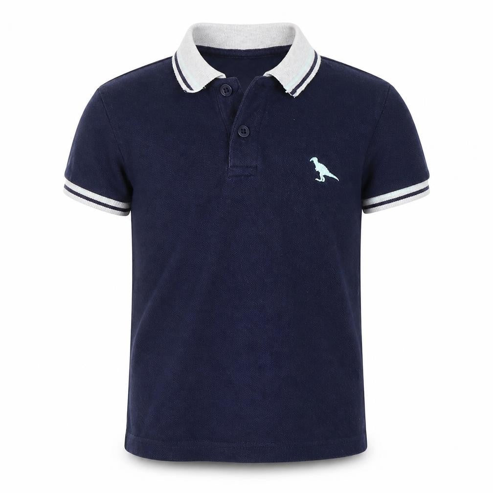 Pep&Co Boys Blue   Basic Polo Size 5-6 Years