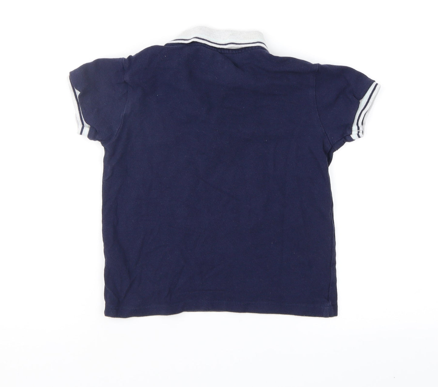 Pep&Co Boys Blue   Basic Polo Size 5-6 Years