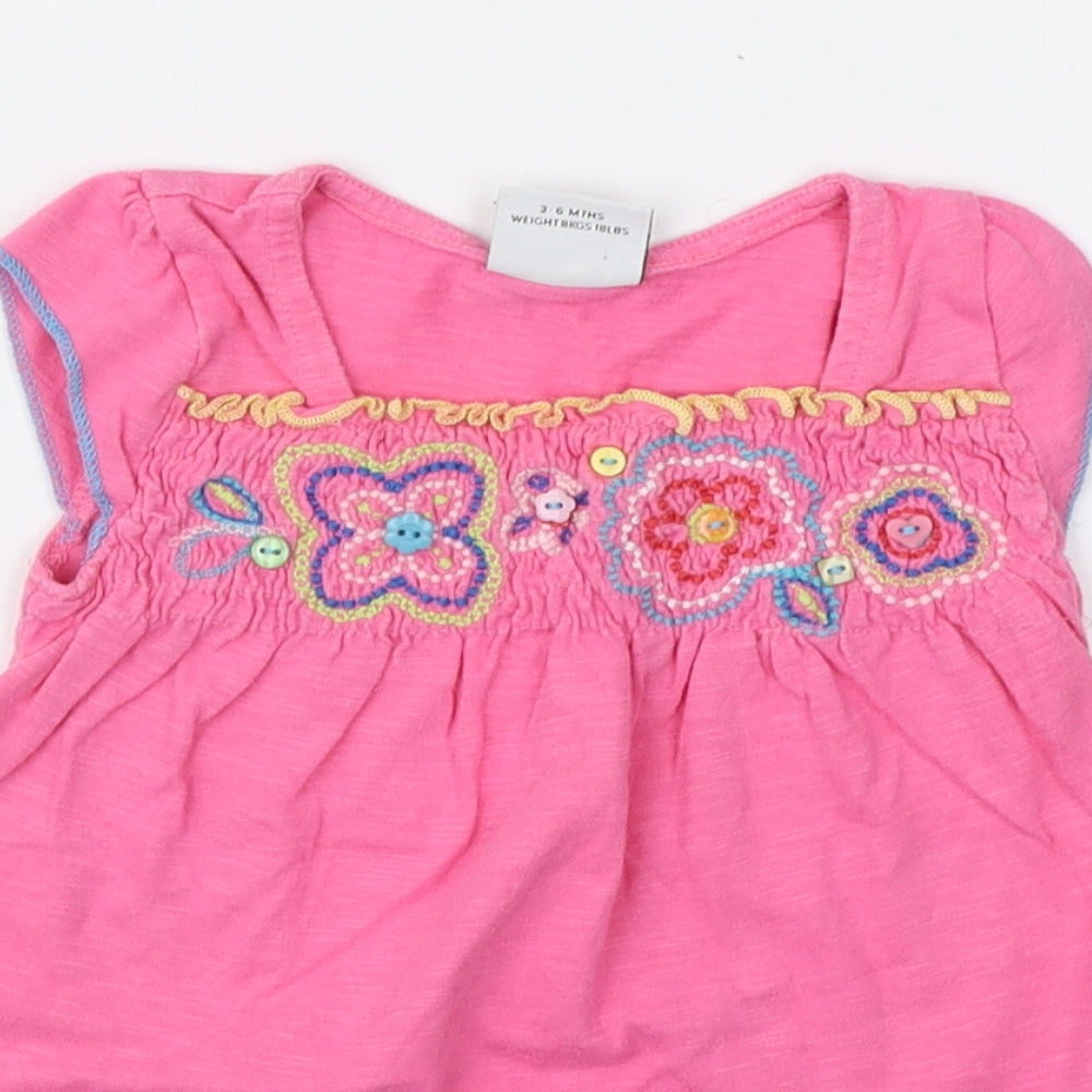 NEXT Girls Pink   Fit & Flare  Size 3-6 Months