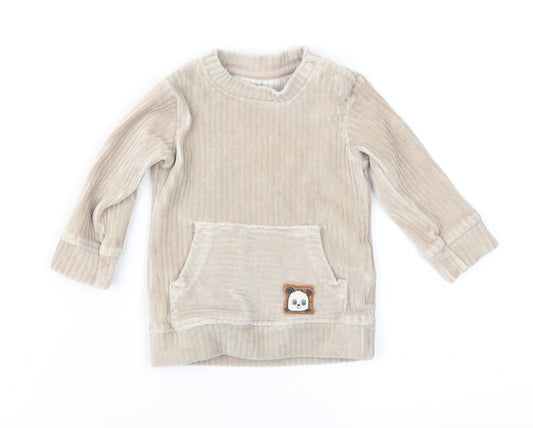 Marks and Spencer Baby Brown  Corduroy Pullover Casual Size 3-6 Months