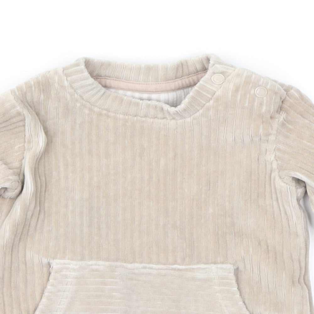 Marks and Spencer Baby Brown  Corduroy Pullover Casual Size 3-6 Months