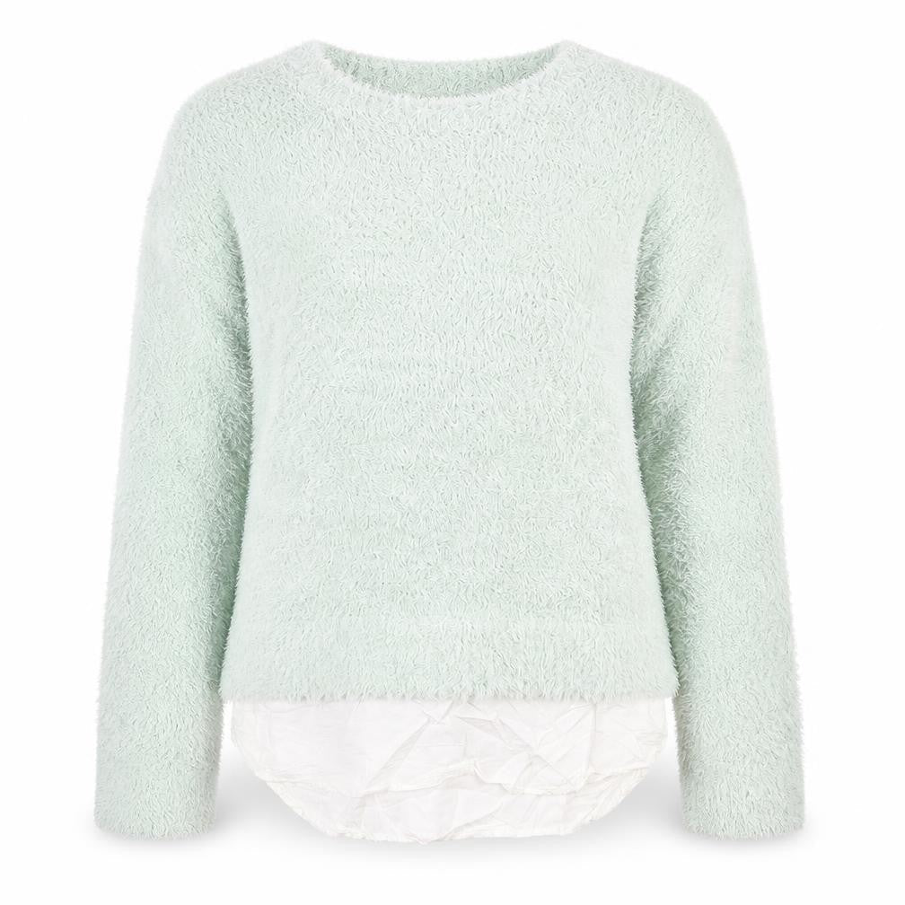 H&M Girls Green   Pullover Jumper Size 12 Years