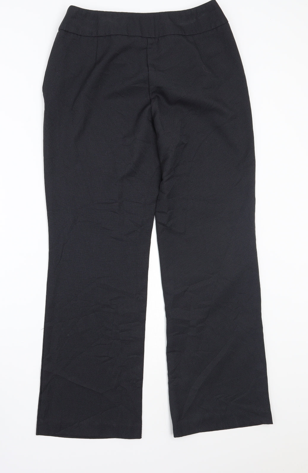 Papaya Womens Black   Trousers  Size 10 L27 in