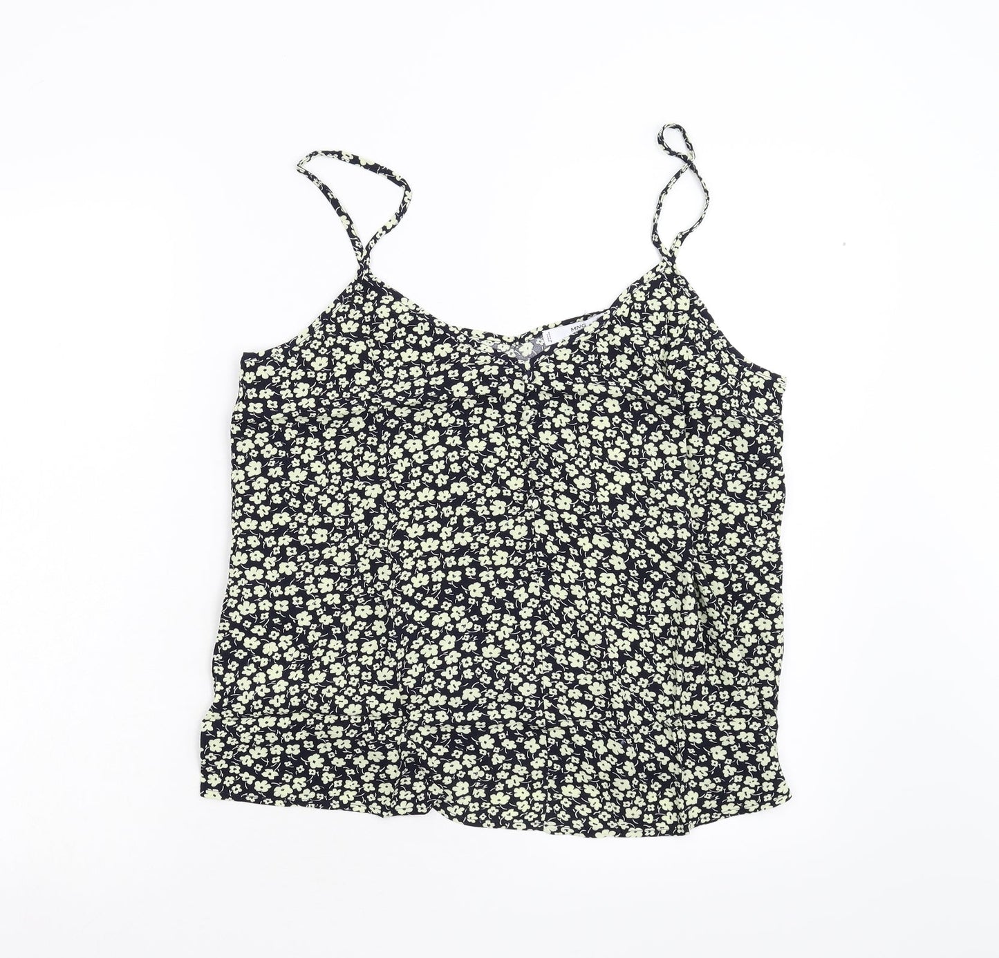 MNG Womens Multicoloured Floral  Camisole Tank Size L