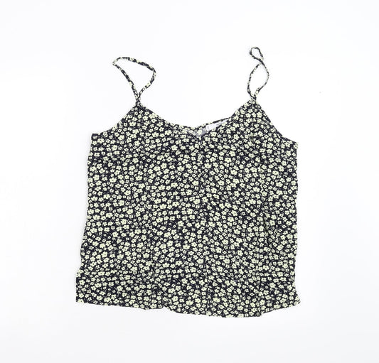 MNG Womens Multicoloured Floral  Camisole Tank Size L