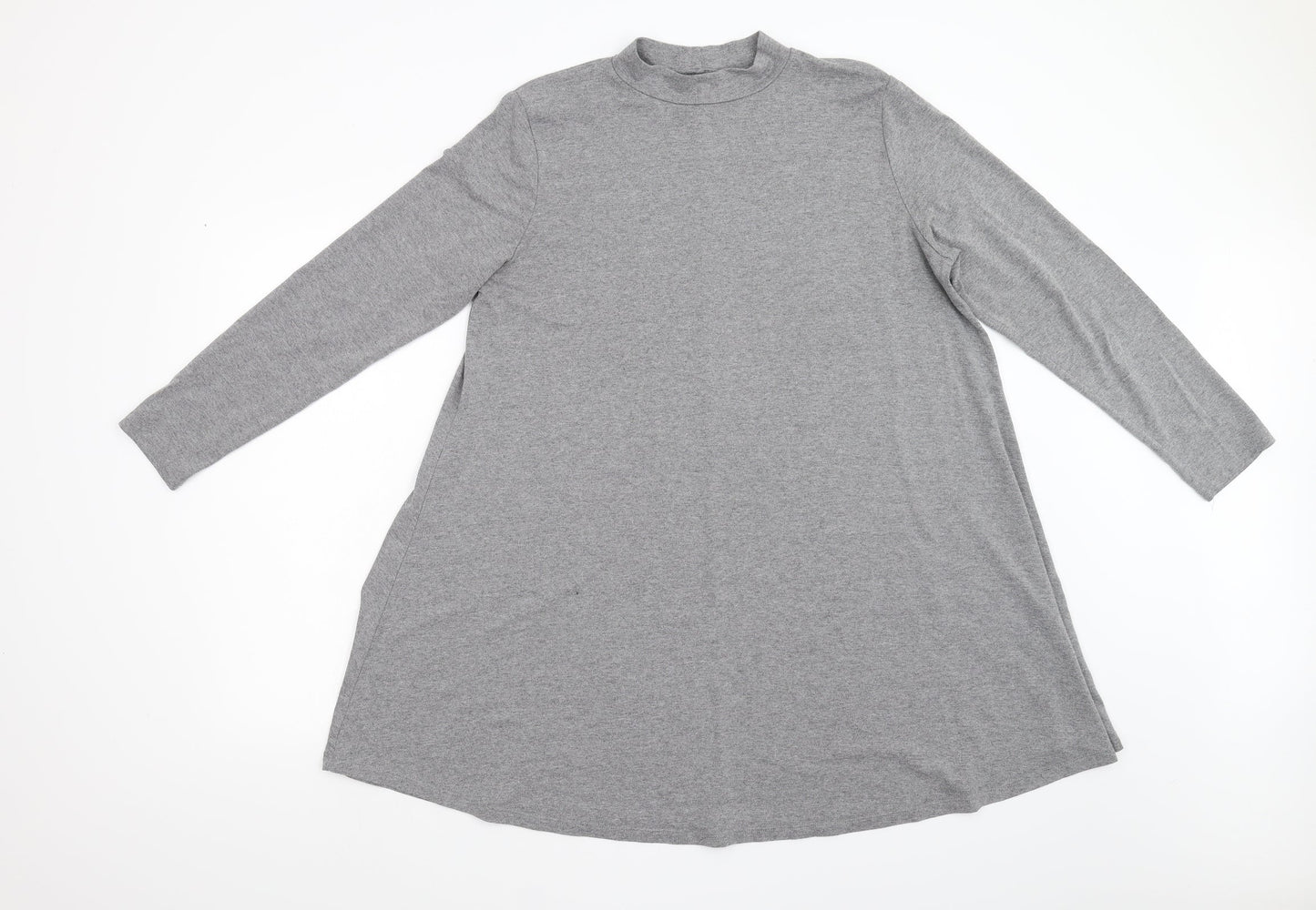 Matalan Womens Grey   Basic T-Shirt Size M