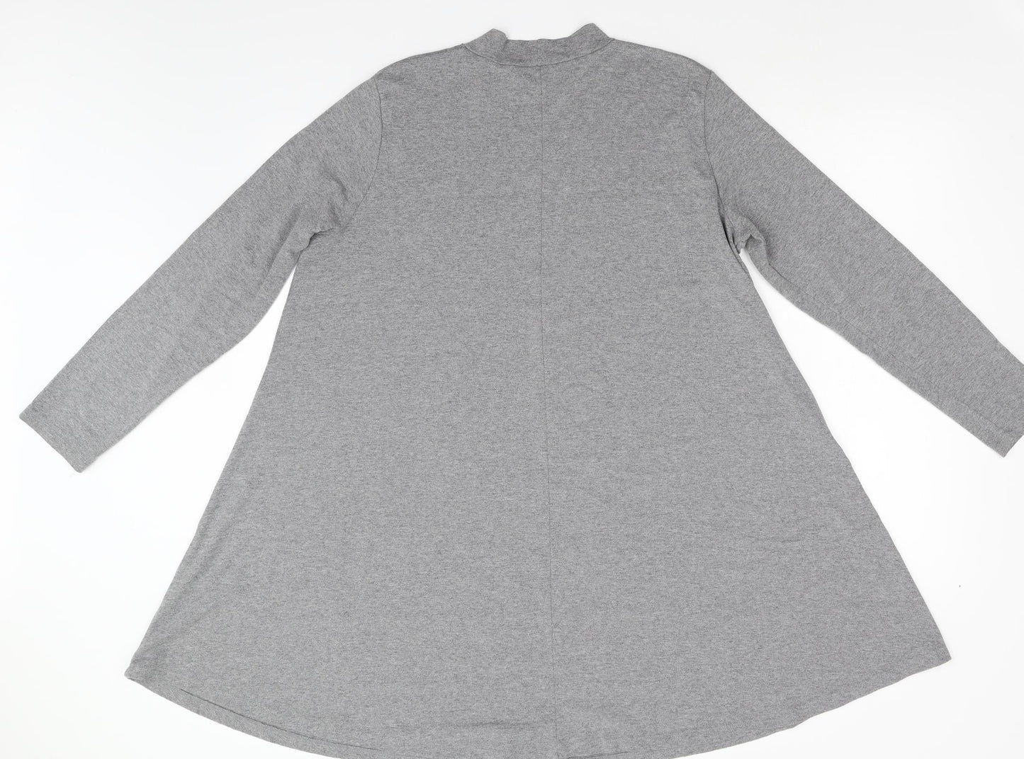 Matalan Womens Grey   Basic T-Shirt Size M