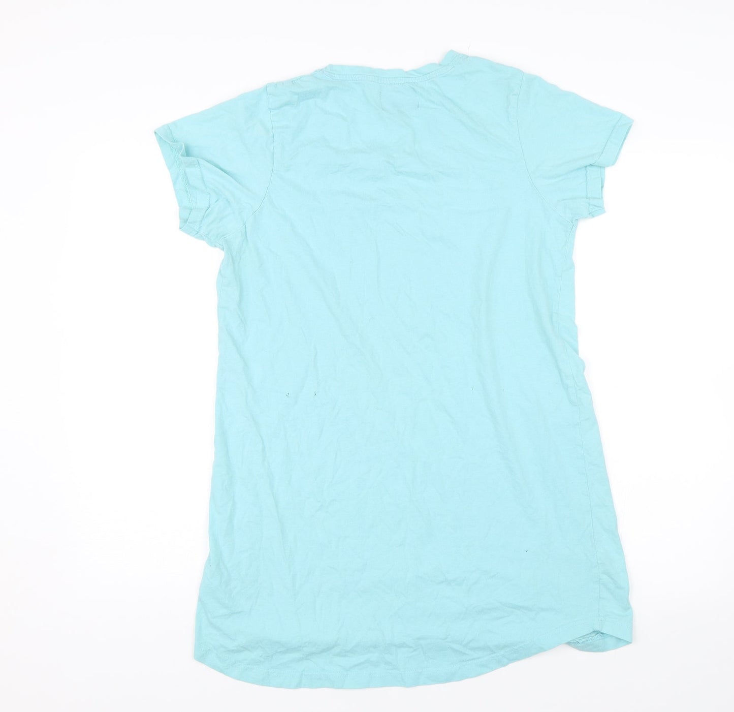 Rock & Rags Womens Blue Solid   Dress Size 12  - Sleep all day