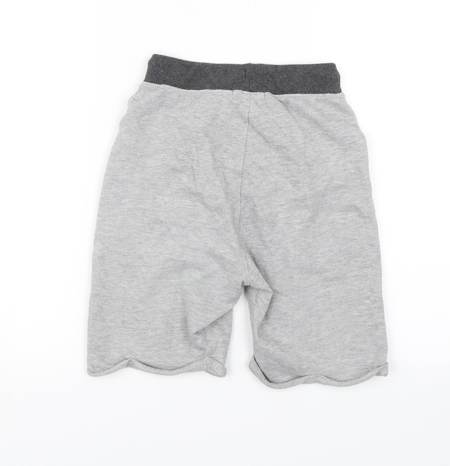 Mini B Boys Grey   Sweat Shorts Size 7-8 Years