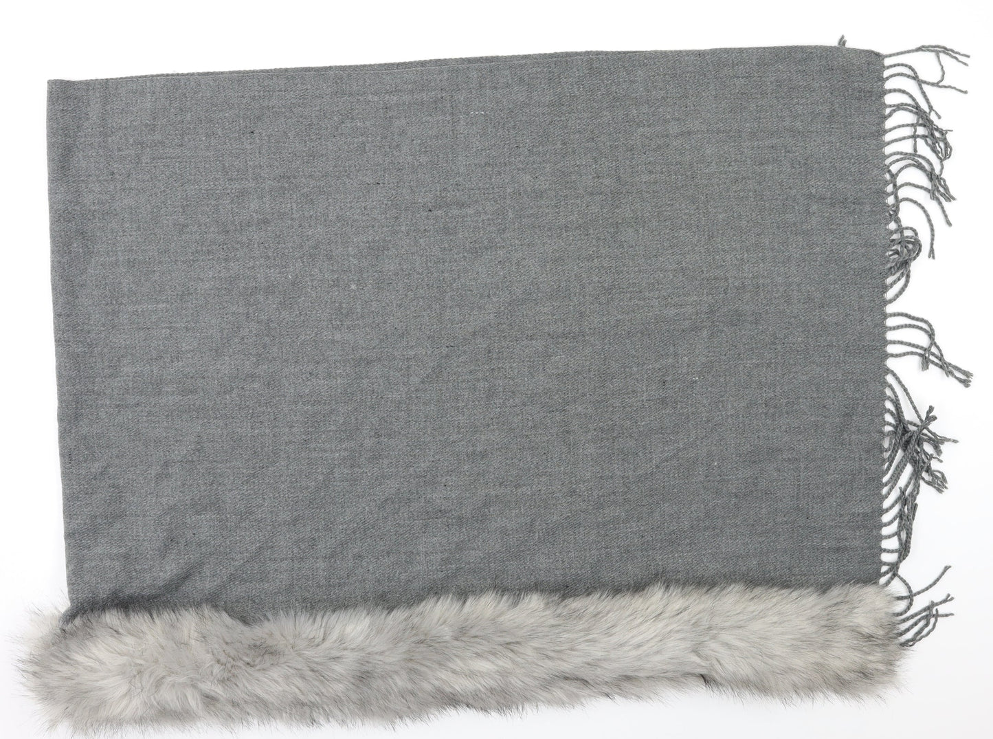 Preworn Womens Grey    Shawl/Wrap
