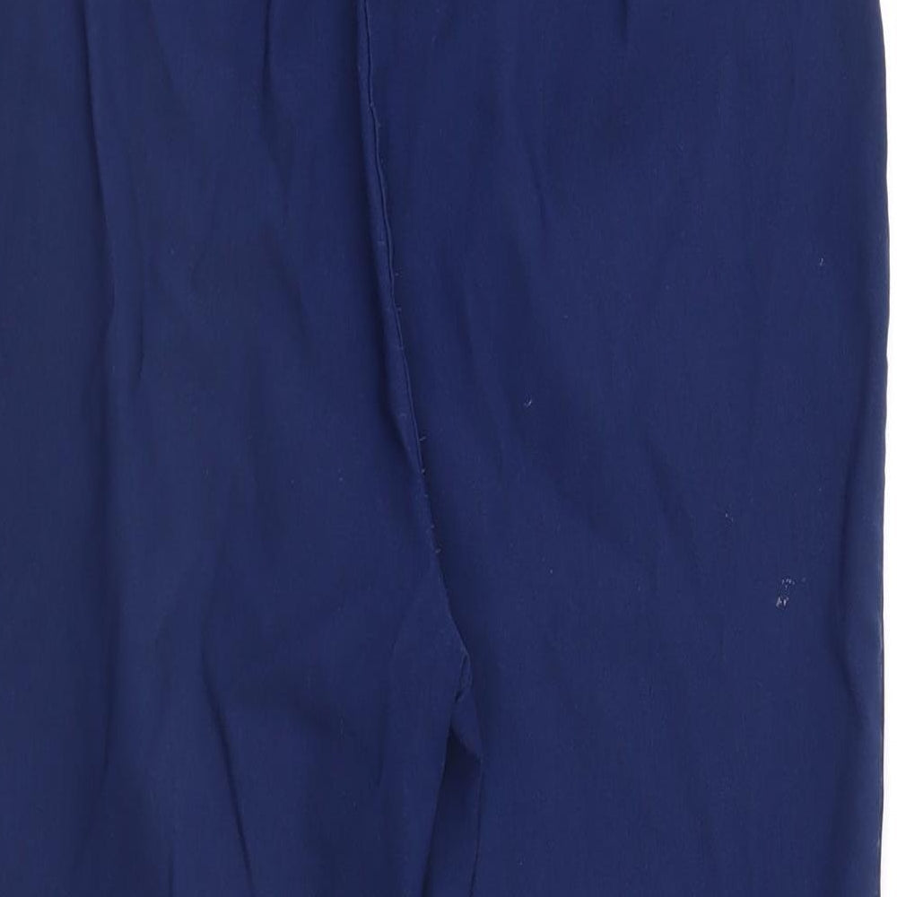 So Slimming Womens Blue   Cropped Trousers Size XS L23 in