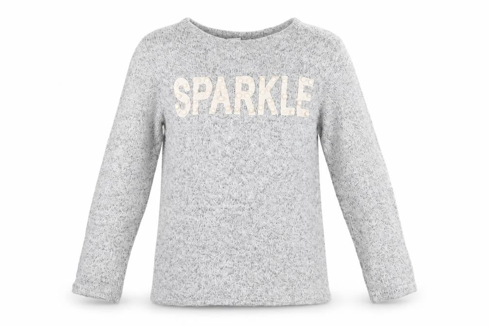 Priark Girls Grey   Pullover Jumper Size 6-7 Years