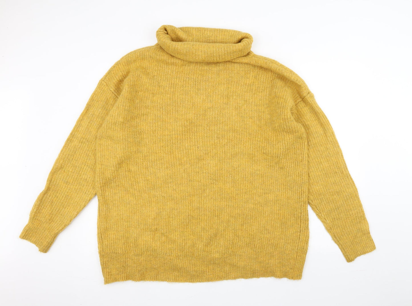 New Look Womens Yellow   Pullover Jumper Size L