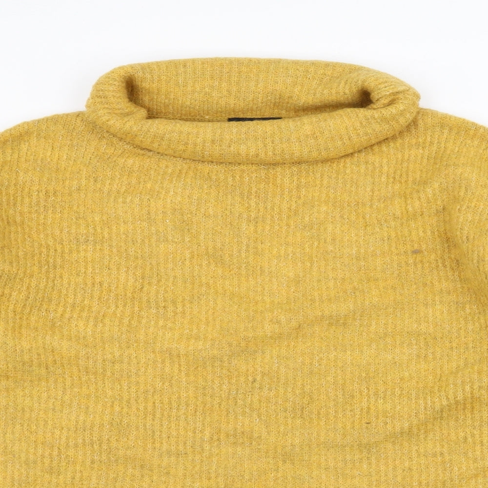 New Look Womens Yellow   Pullover Jumper Size L
