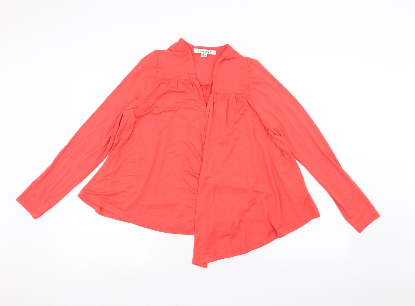 FOREVER 21 Womens Orange   Cardigan Jumper Size M