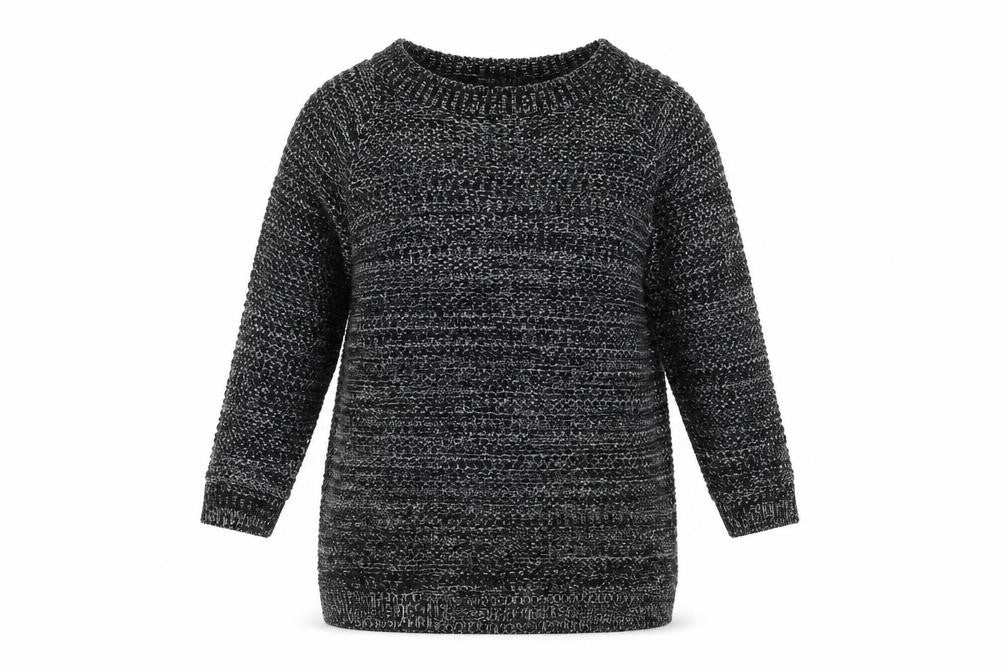 Bershka Womens Black   Pullover Jumper Size M