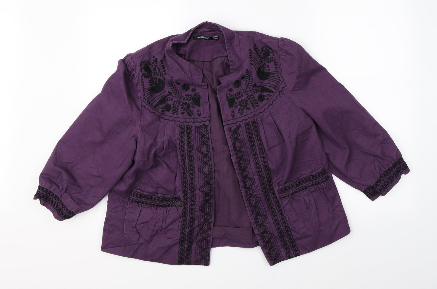 Atmosphere Womens Purple   Cardigan Jumper Size 16