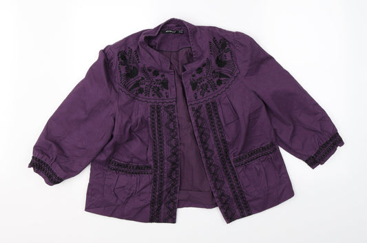 Atmosphere Womens Purple   Cardigan Jumper Size 16