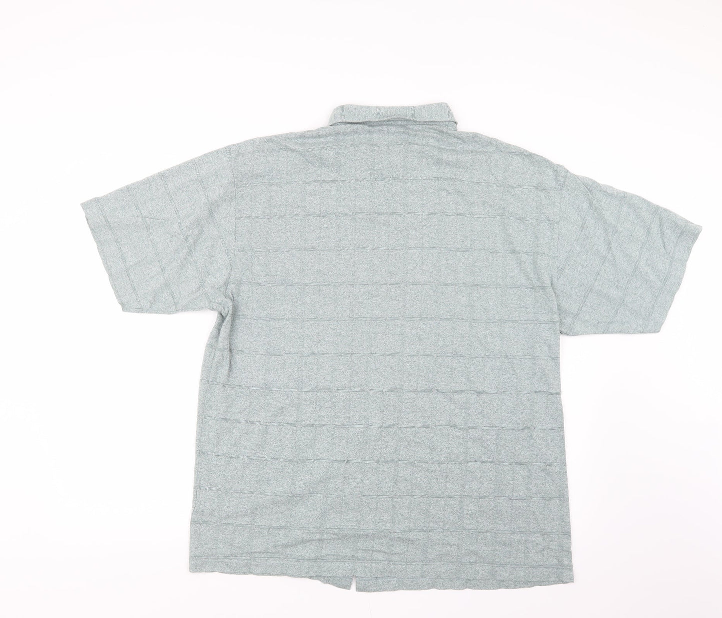 Berkertex Mens Green    Button-Up Size XL