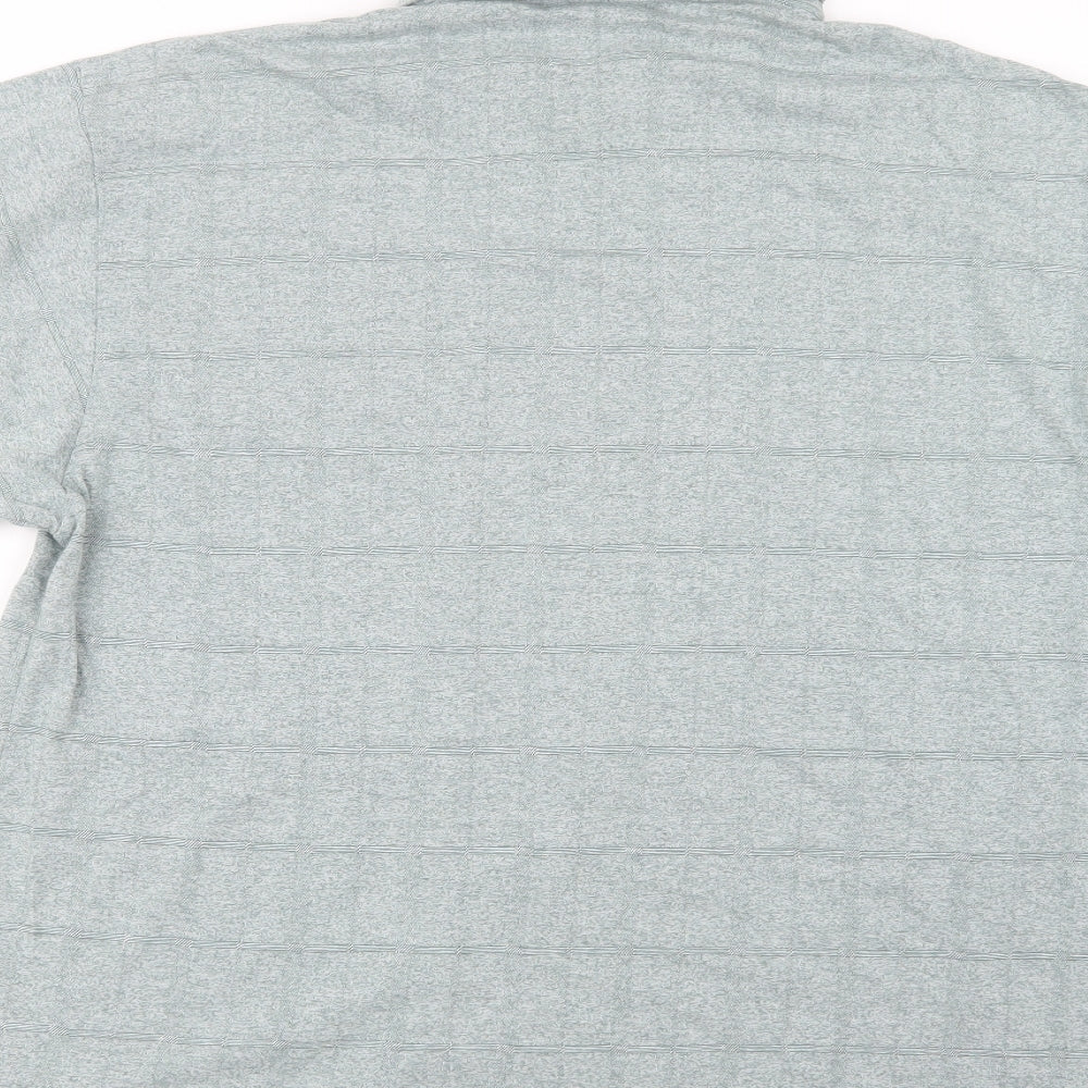 Berkertex Mens Green    Button-Up Size XL