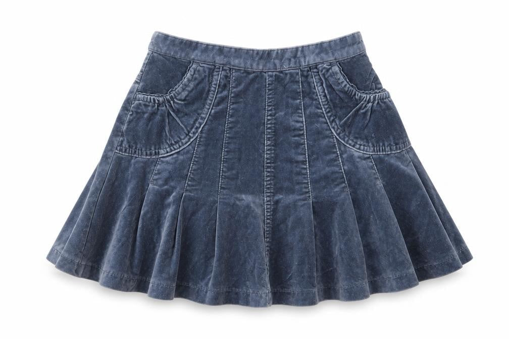 Monsoon Girls Blue   A-Line Skirt Size 6-7 Years