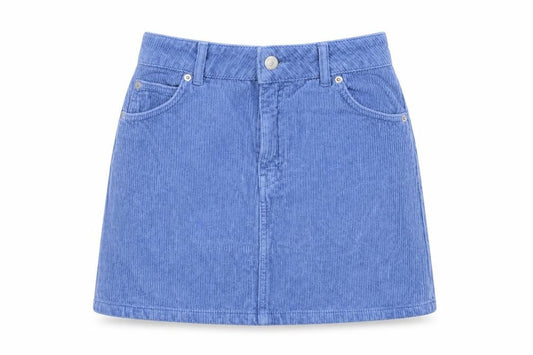 Topshop Womens Blue   Straight & Pencil Skirt Size 8