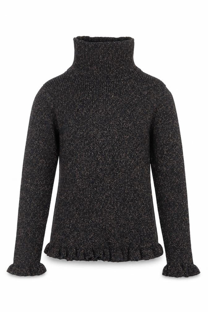 Marks & Spencer Girls Black   Pullover Jumper Size 9-10 Years