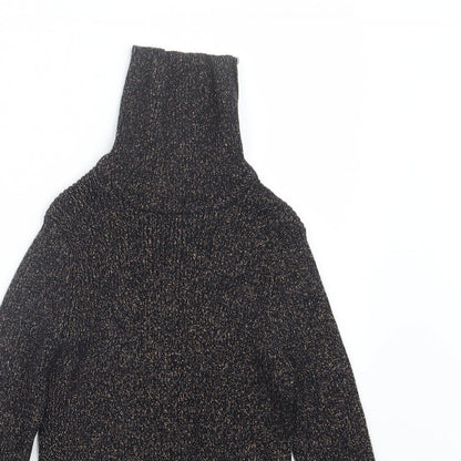 Marks & Spencer Girls Black   Pullover Jumper Size 9-10 Years