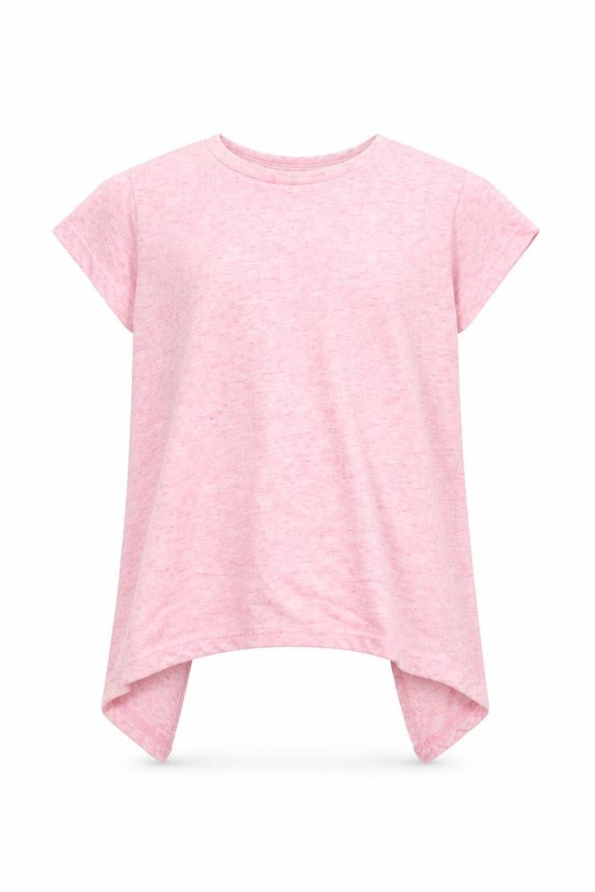 Miss E-vie Girls Pink   Basic T-Shirt Size 7-8 Years
