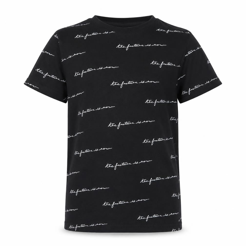 Primark Boys Black   Basic T-Shirt Size 8-9 Years