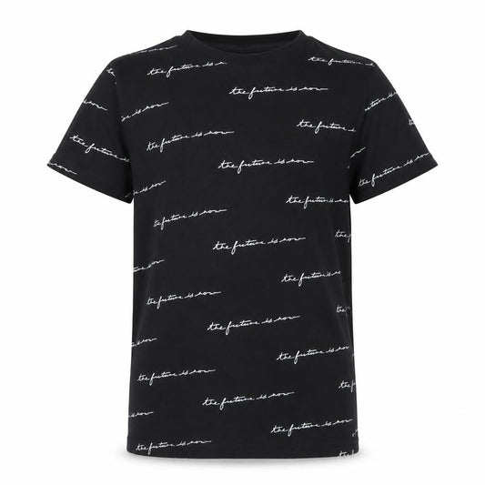 Primark Boys Black   Basic T-Shirt Size 8-9 Years